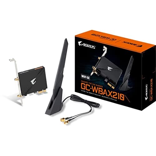 Gigabyte GCWBAX210-00-G PCIe WLAN Card : Amazon.se: Electronics