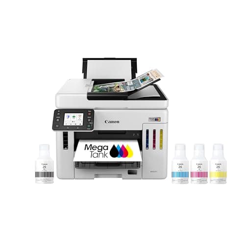 Canon Maxify GX7021 Wireless MegaTank Small Office All-in-One Printer ...