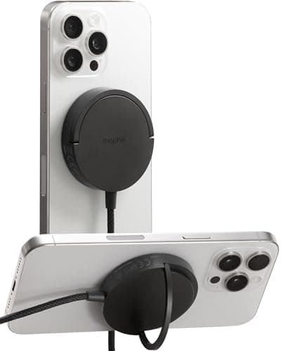 Mophie Snap+ 15W Magnetic Wireless Charger for iPhone & Qi-Enabled ...