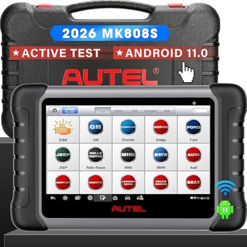 Autel MaxiCOM MK808 OBD2 Diagnostic Scan Tool with All System and EPB ...