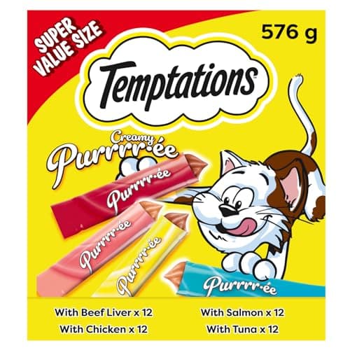 TEMPTATIONS™ Creamy Purrrr-ée Cat Treats, Chicken