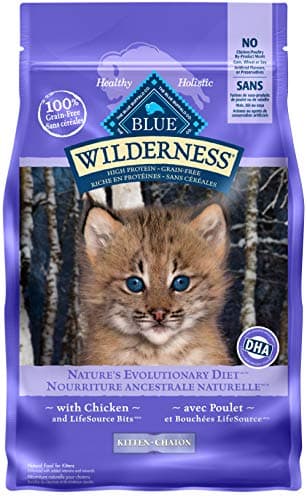 Blue Buffalo Baby BLUE Natural Kitten Pate Cat Food, Chicken Recipe ...