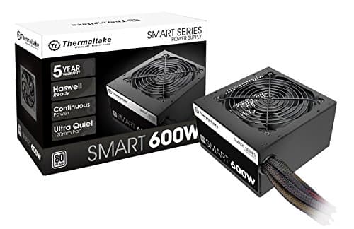 Amazon.com: Thermaltake SMART 600W ATX 12V V2.3/EPS 12V 80 Plus ...