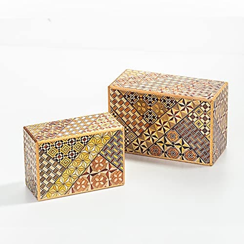 Hakone Yosegi 21 Step Japanese Puzzle Box