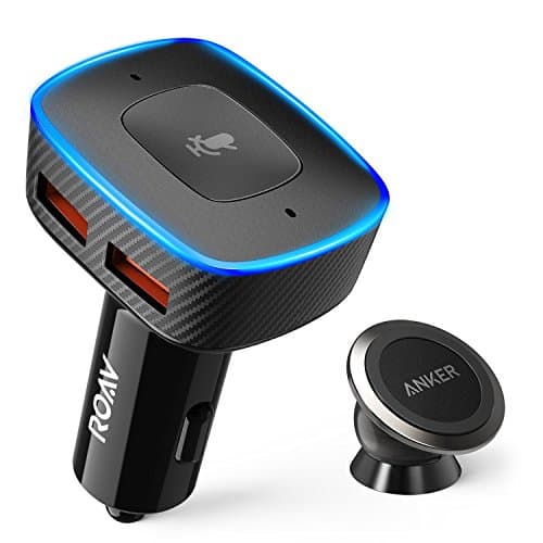 Amazon.com: Anker Roav SmartCharge F3 Wireless Bluetooth 4.2 FM ...