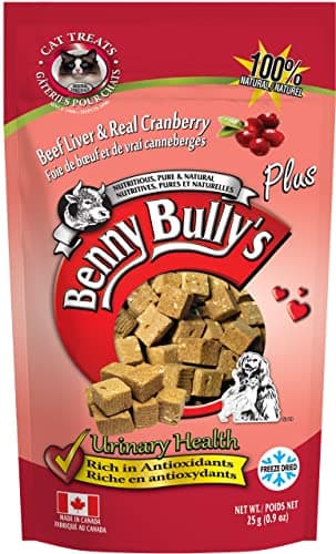 Benny Bullys® Beef Liver Plus Cranberry Cat Treats | Freeze Dried ...
