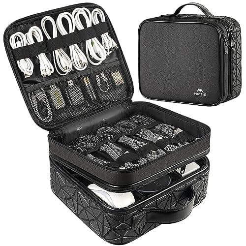 Amazon.com: MATEIN Electronics Organizer Travel Case, Water ...