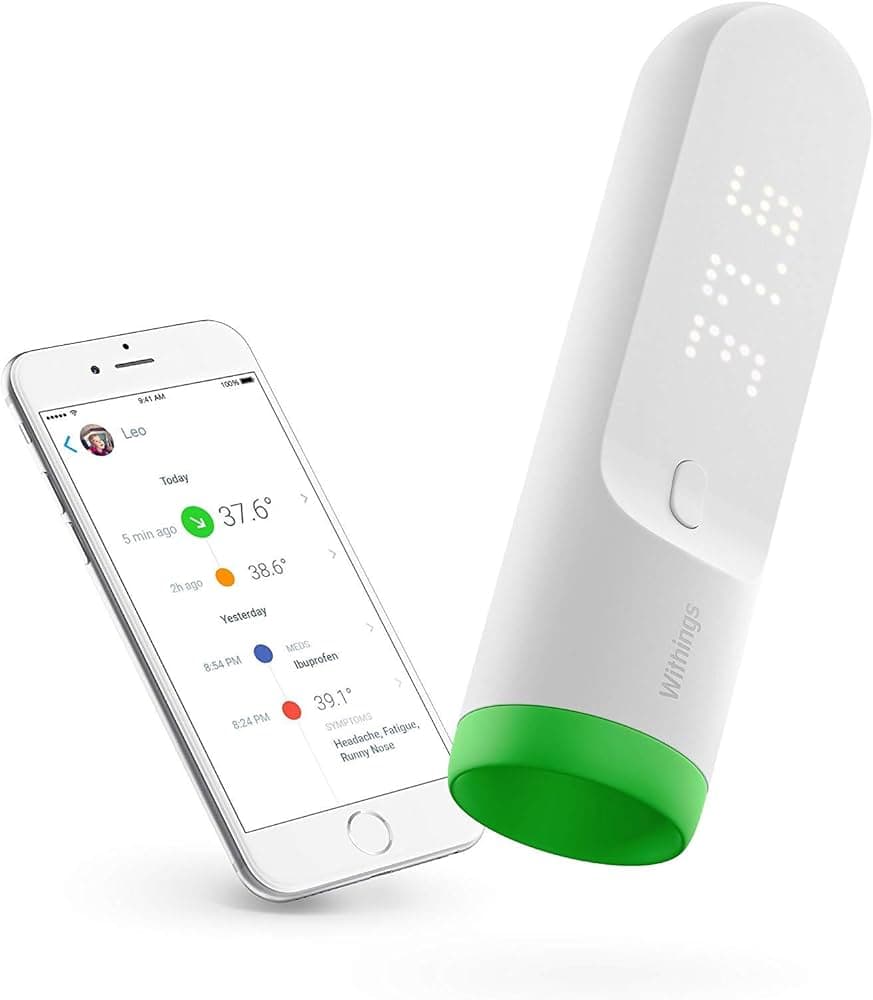 Amazon.com: Withings | Thermo – Smart Temporal Thermometer ...