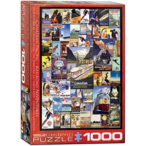 Eurographics Canadian Pacific Railway Puzzle