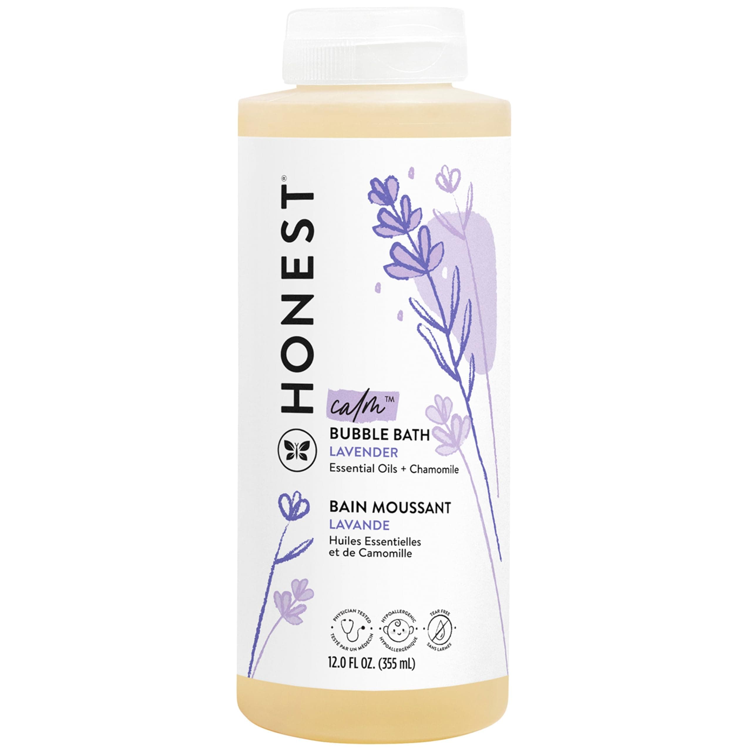 Amazon.com: The Honest Company Foaming Bubble Bath | Gentle for ...