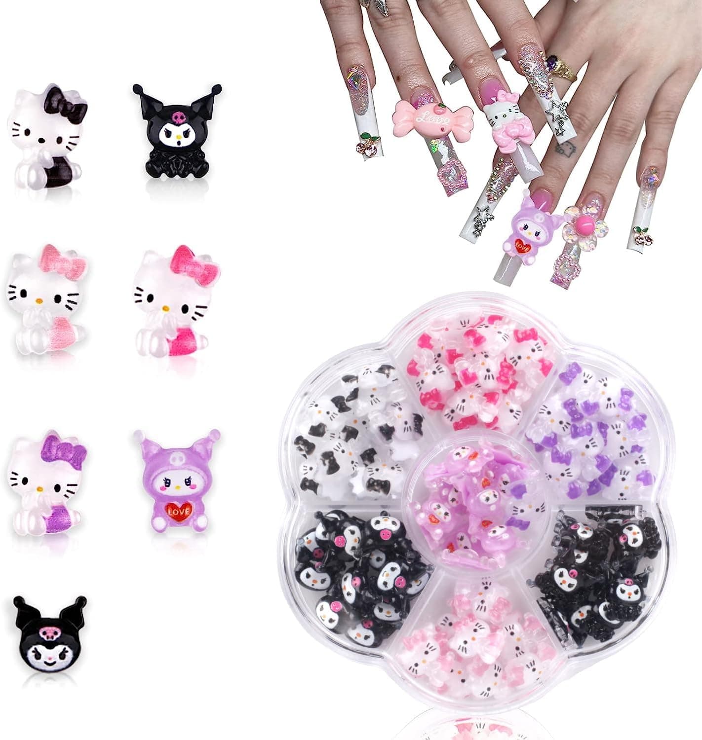 Kiss Nail Art 3D Charms at Donna Groves blog