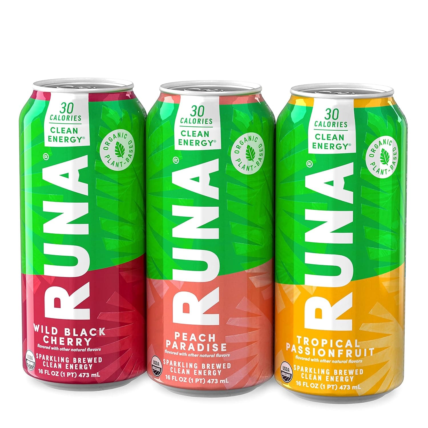 Amazon.com : Organic Clean Energy Drink by RUNA BOLD | Sampler Pack ...