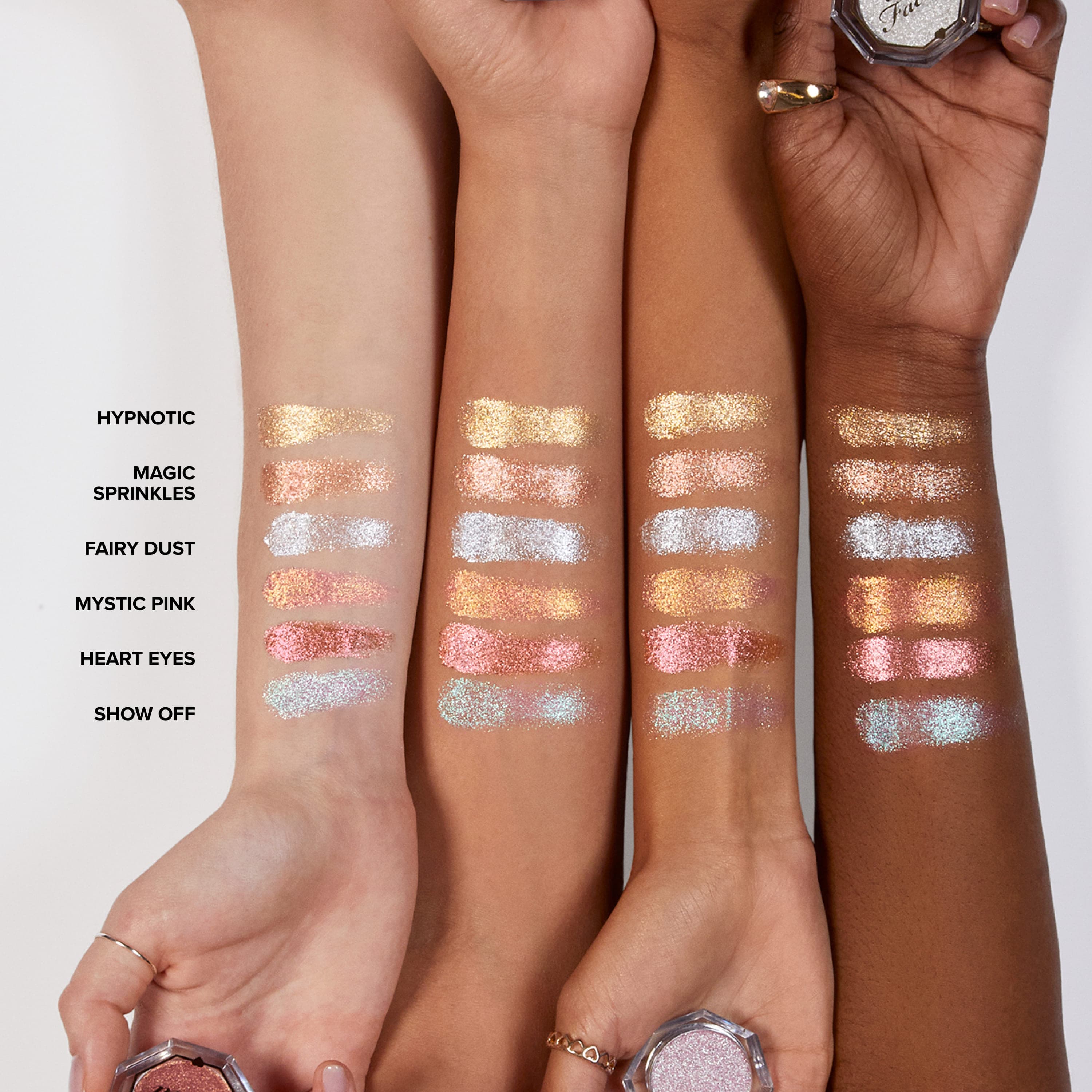 Disco Crush Glitter Eye + Face Sparkle | Too Faced