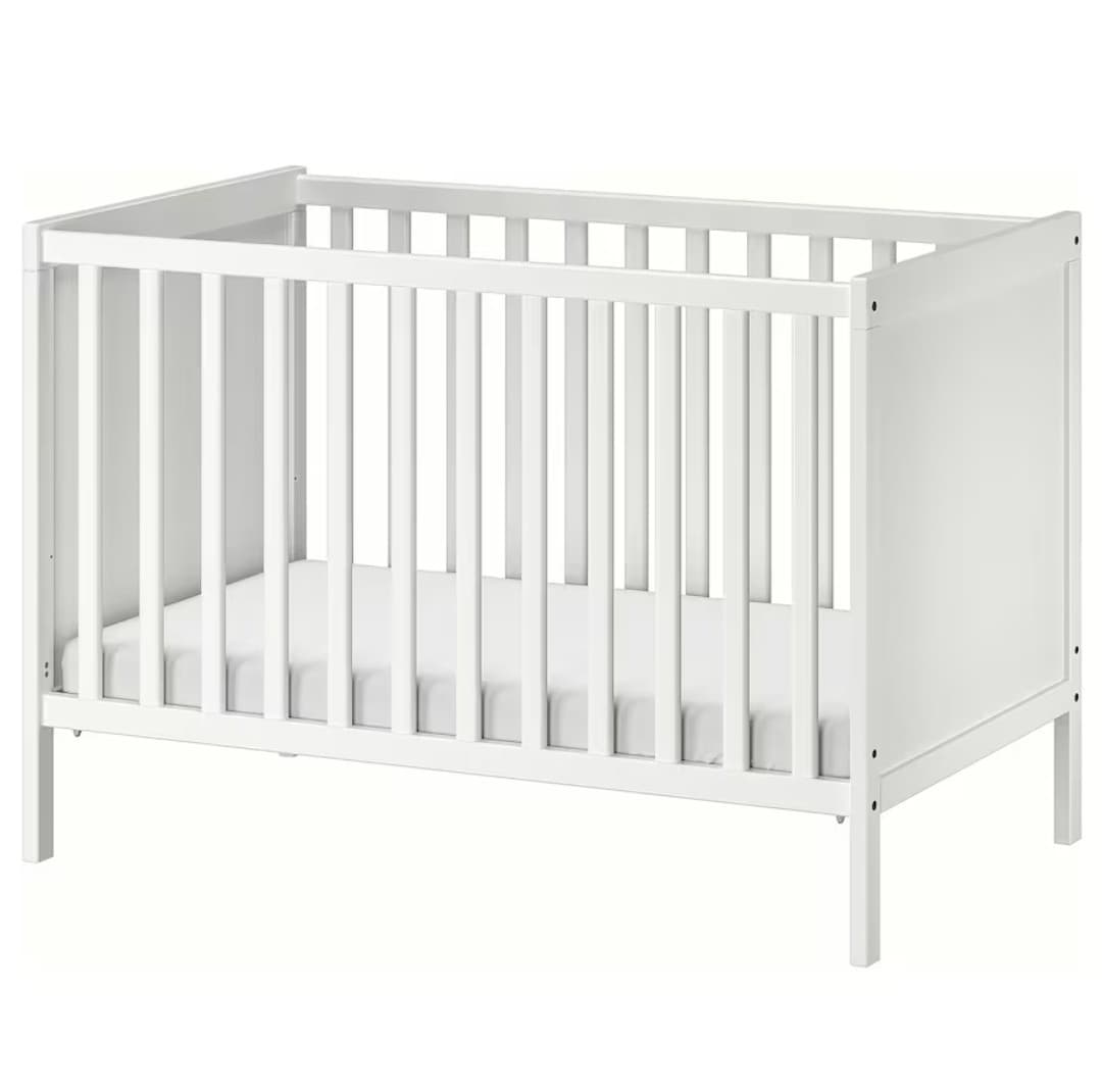 IKEA SUNDVIK baby cot, Babies & Kids, Baby Nursery & Kids Furniture ...