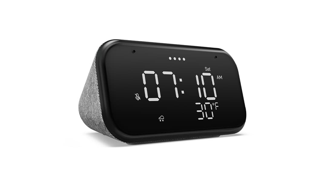Smart Clock Essential | Smart Clock for Any Room | Lenovo US