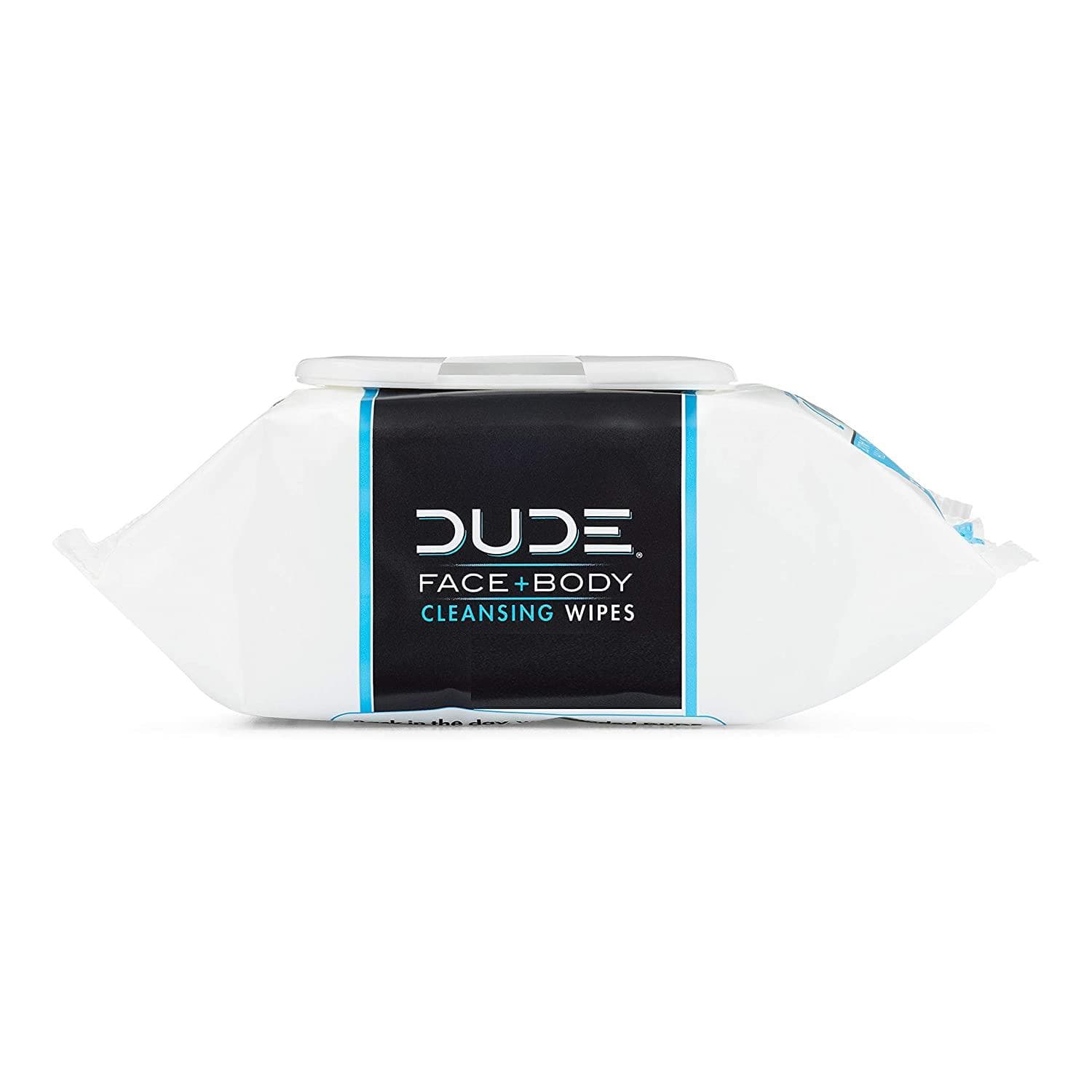 DUDE Wipes 30 Count - Unscented Face & Body Cleansing Wipes with Sea ...