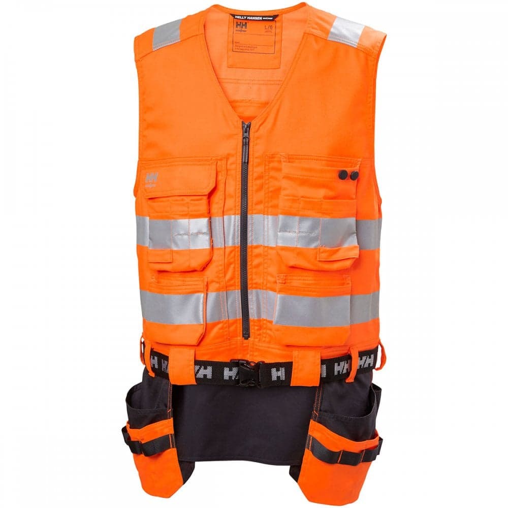 Helly Hansen Workwear 77120 Alna 2.0 High Visibility Construction Vest ...
